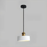 Industrial Multi Color Resin Cone Drum Pendant Lights Image - 10