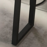 Industrial Sleek Brown Rectangular Wood Large Bar Table Image - 8