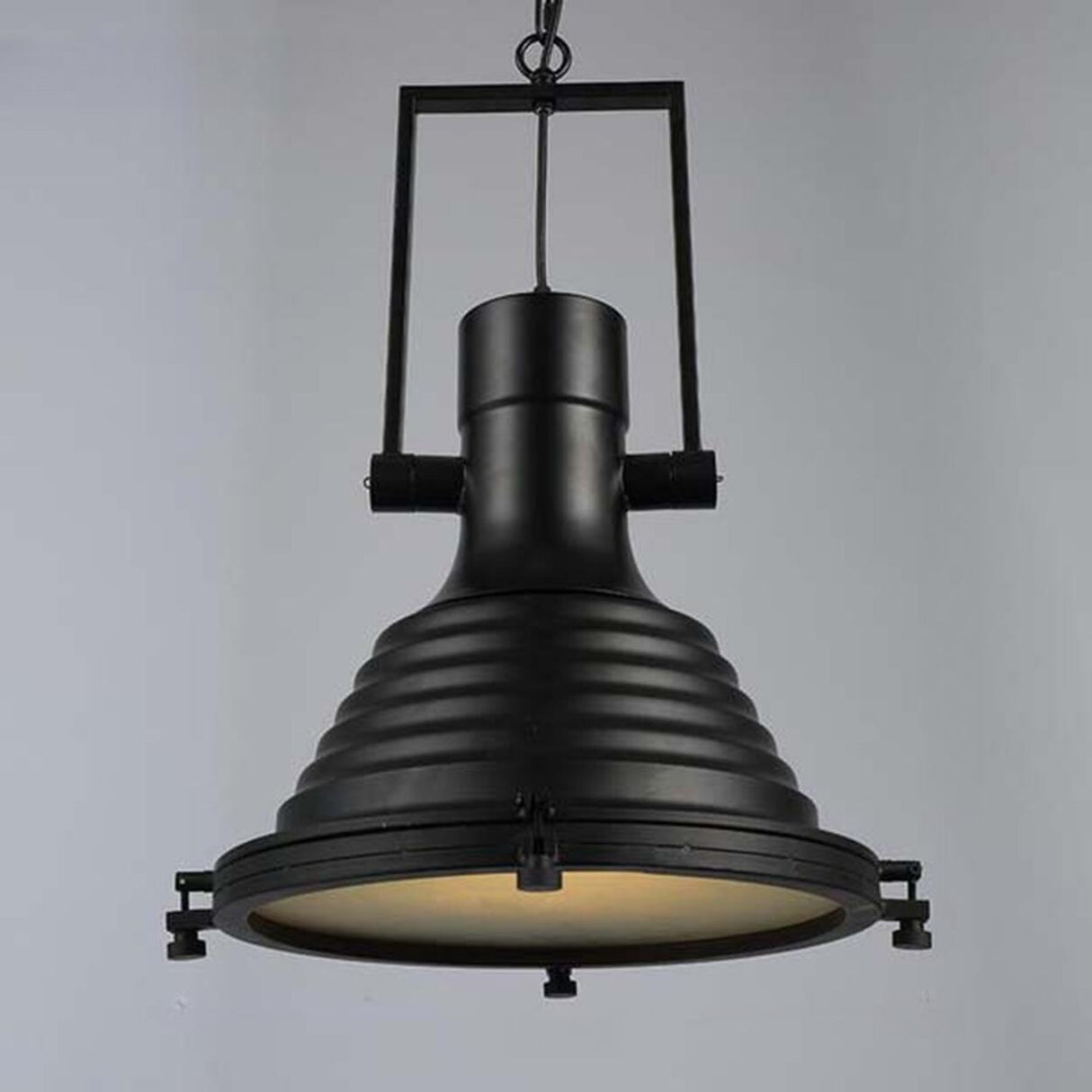 Industrial Warehosue Dome Metal Dome Pendant Light Image - 14