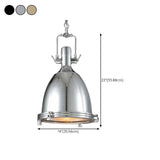 Industrial Warehosue Dome Metal Dome Pendant Light Image - 23