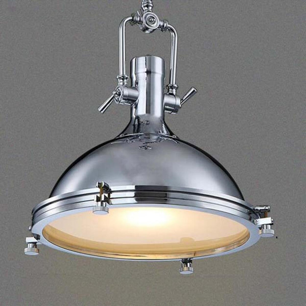 Industrial Warehosue Dome Metal Dome Pendant Light Image - 6