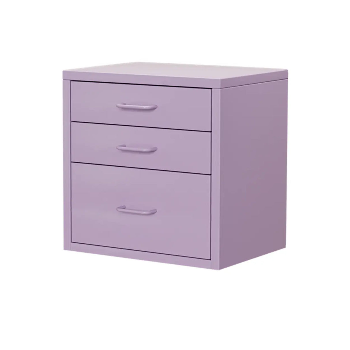Iron Frame Tip Resistant Kids Nightstand with Drawers Image - 13