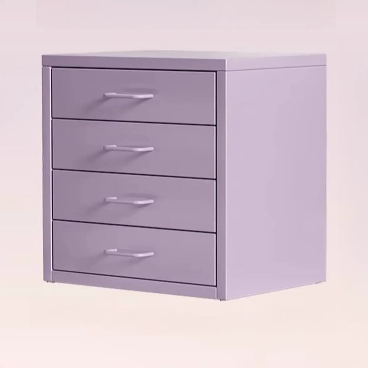Iron Frame Tip Resistant Kids Nightstand with Drawers Image - 14