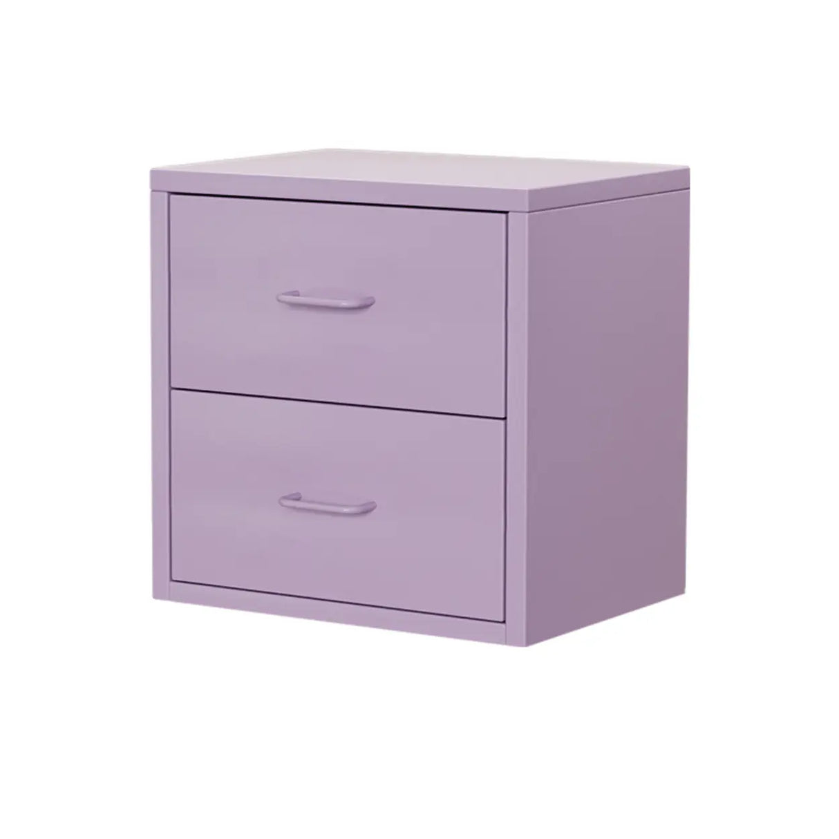 Iron Frame Tip Resistant Kids Nightstand with Drawers Image - 3