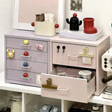 Iron Frame Tip Resistant Kids Nightstand with Drawers Image - 4