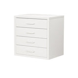 Iron Frame Tip Resistant Kids Nightstand with Drawers Image - 5