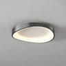 Irregular White Circular LED Flush Mount Ceiling Light Image - 10