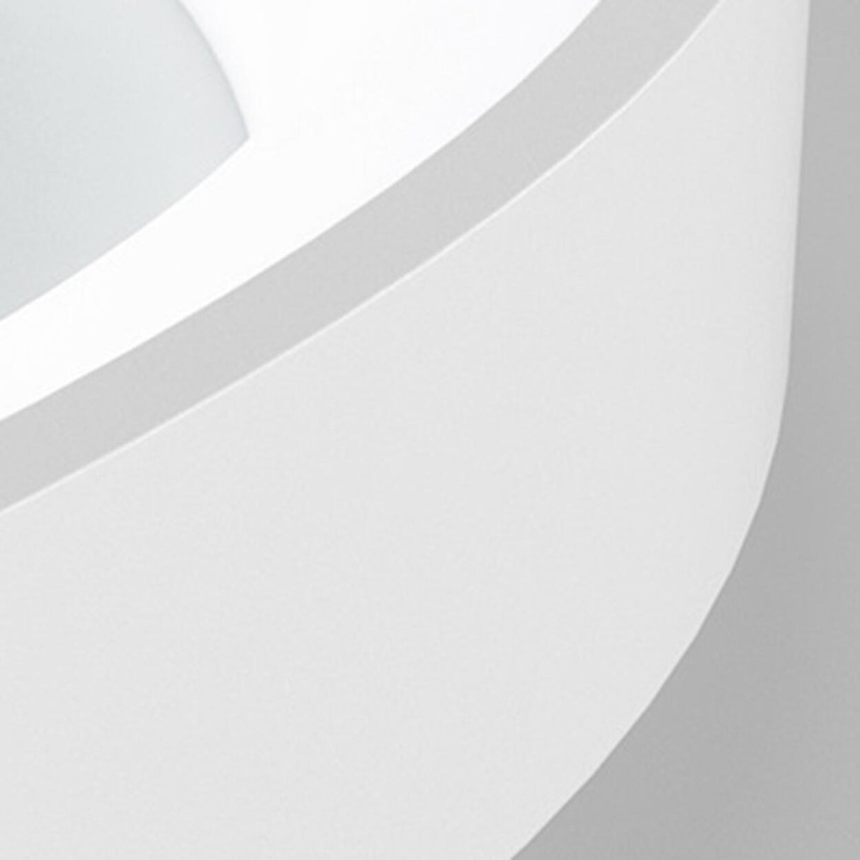 Irregular White Circular LED Flush Mount Ceiling Light Image - 11