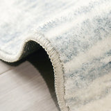 Ivory Modern Abstract Textured Rectangular Area Rug Image - 4