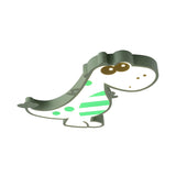 Kids Bedroom Cute Pink Dinosaur LED Flush Mount Light Image - 7