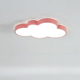 Kids Bedroom Lovely Cloud LED Flush Mount Ceiling Light Image - 10
