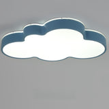 Kids Bedroom Lovely Cloud LED Flush Mount Ceiling Light Image - 14