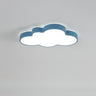 Kids Bedroom Lovely Cloud LED Flush Mount Ceiling Light Image - 15