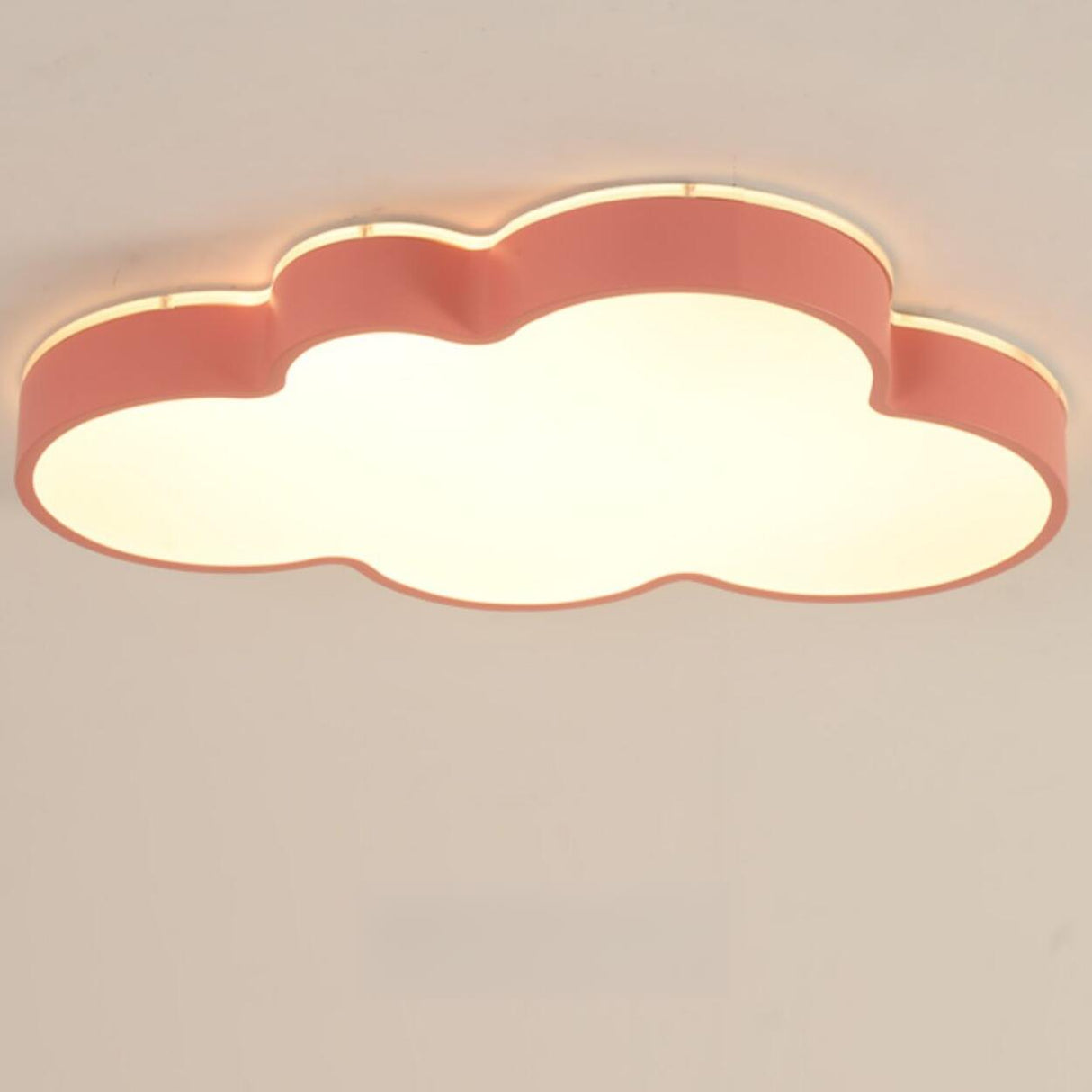 Kids Bedroom Lovely Cloud LED Flush Mount Ceiling Light Image - 16