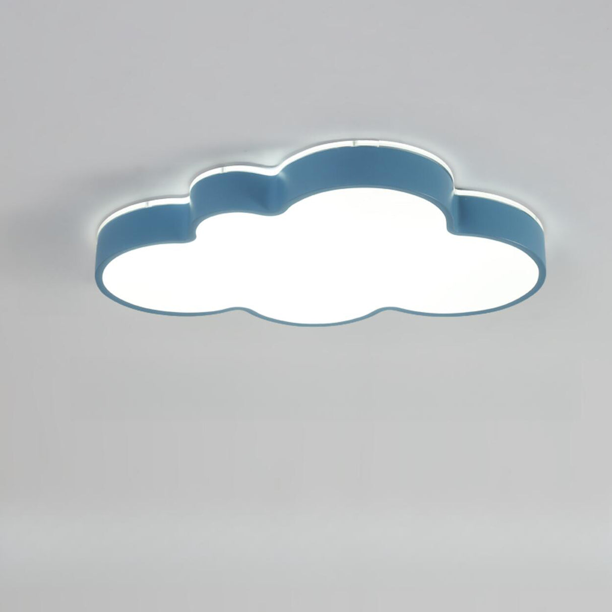 Kids Bedroom Lovely Cloud LED Flush Mount Ceiling Light Image - 19
