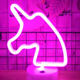 Kids Cartoon Lightning Bolt Mini Neon LED Night Lamp Image - 11