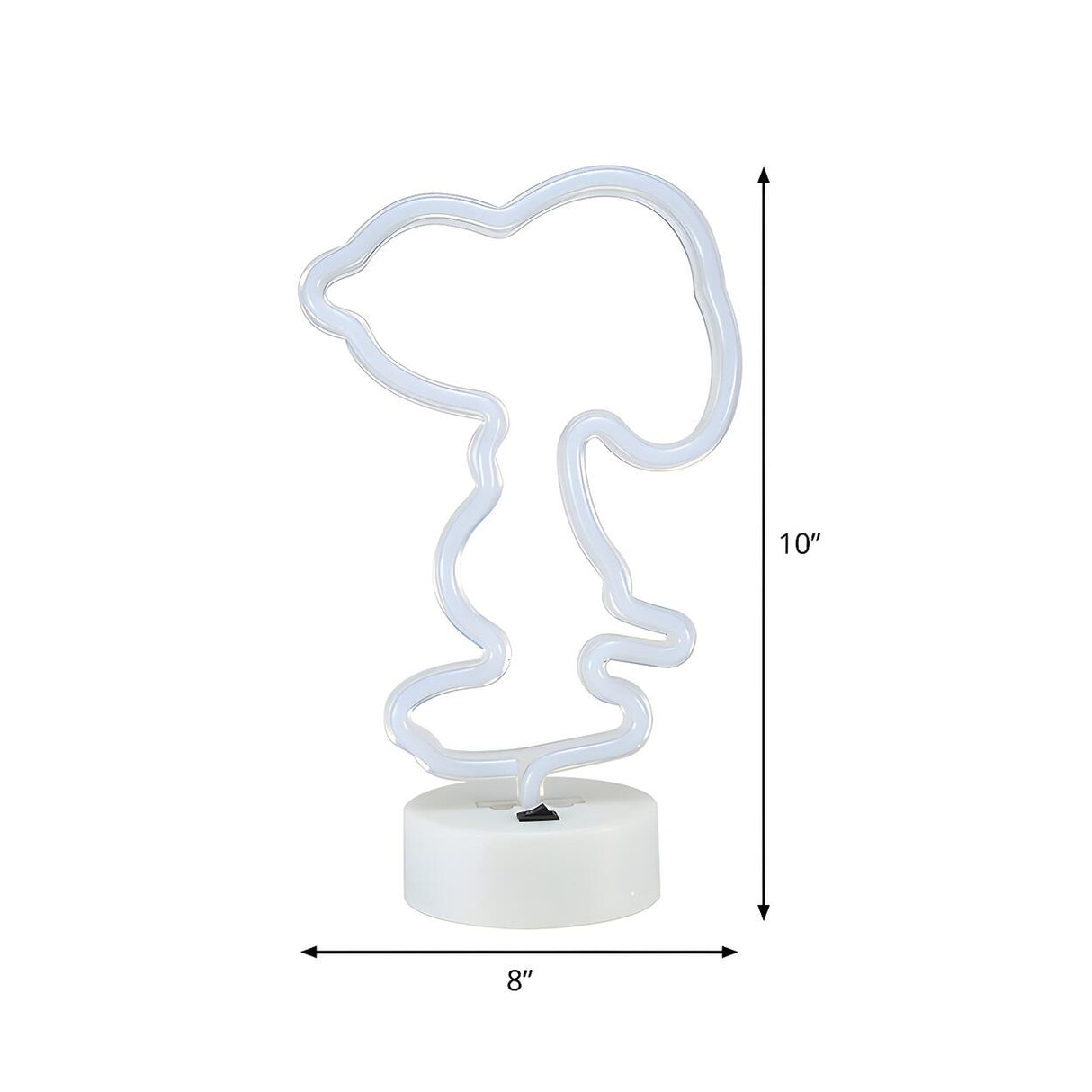 Kids Creative Cartoon Animal Neon LED Night Light Image - 12