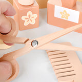 Kids Flower Wood Vanity Set with Mirror and Storage Image - 5