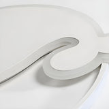 Kids Room Adorable Whale LED Flush Mount Ceiling Light Image - 11