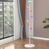 Kids Room Colorful Metal Freestanding Coat Rack with Hooks Image - 15