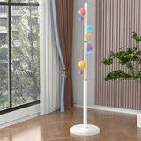 Kids Room Colorful Metal Freestanding Coat Rack with Hooks Image - 6