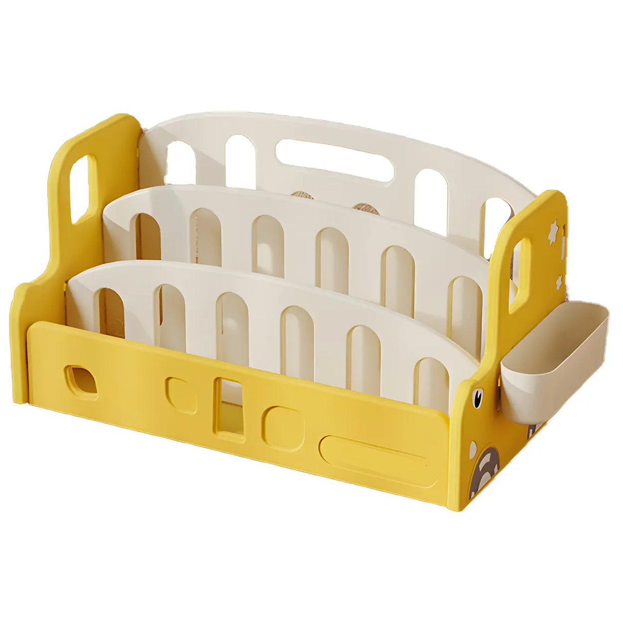Kids Simple Desktop Organizer Shelf Small Bookcase Image - 10