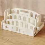 Kids Simple Desktop Organizer Shelf Small Bookcase Image - 8