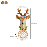 Kids' Room Whimsical Unicorn Crystal Globe Wall Light Image - 20