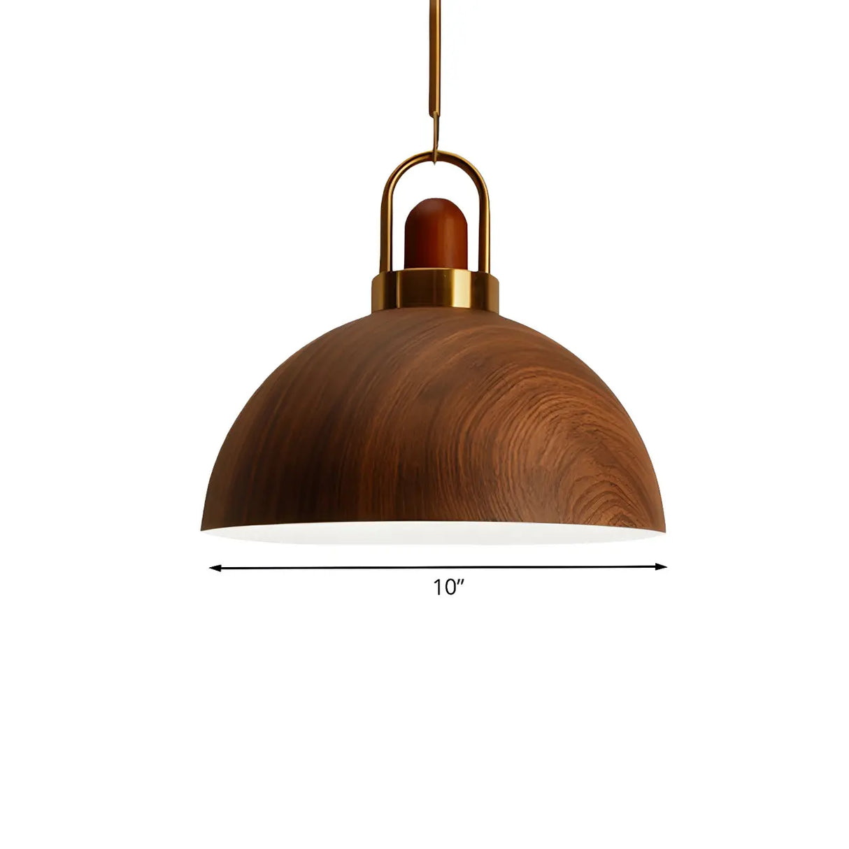 Kitchen Simplicity Metal Geometric Pendant Light Image - 15