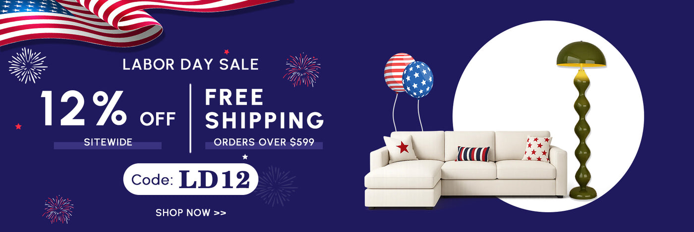 Labor Day Sale
12% Off Sitewide Free Shipping Over $599