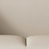 Light Gray Water Resistant Leather Tuxedo Arm Sofa Image - 9