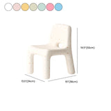 Lightweight Compact Colorful Indoor Toddler Chair Set #size
