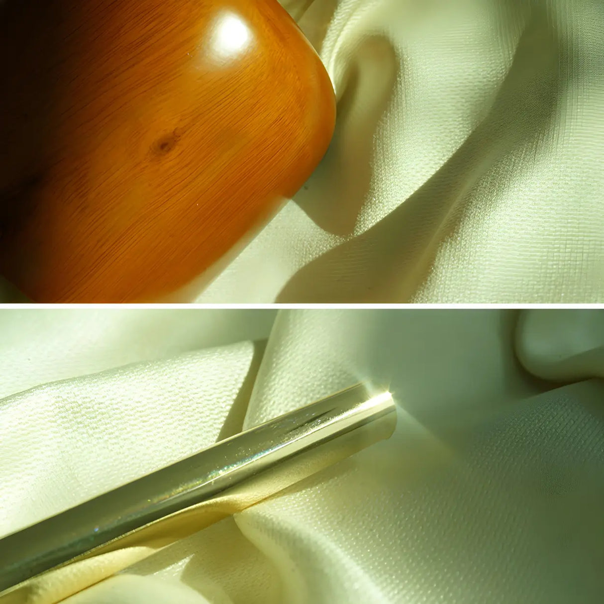 Living Room Elegant Cone Fabric Ceramic Table Lamp Image - 11