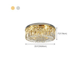 Living Room Luxury Crystal Flush Mount Ceiling Light Image - 21