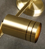 Living Room Modern Adjustable Brass Track Light Large Image - 12