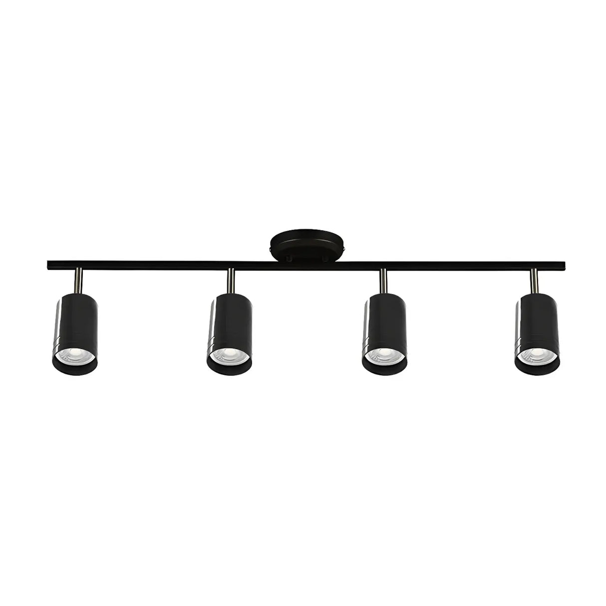 Living Room Modern Adjustable Brass Track Light Large Image - 8