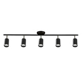 Living Room Modern Adjustable Brass Track Light Large Image - 10