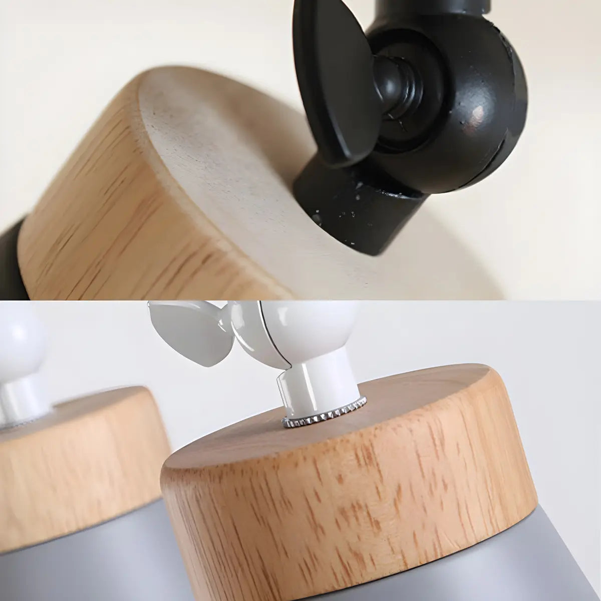 Living Room Nordic Iron Cone Metal Track Light White Image - 10