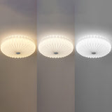 Living Room Pleated Drum Flush Mount Ceiling Light  Image - 10