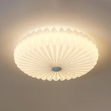 Living Room Pleated Drum Flush Mount Ceiling Light  Image - 11