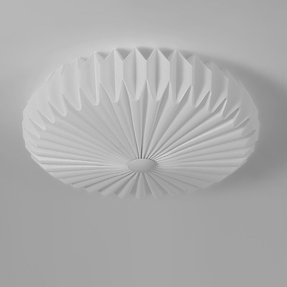 Living Room Pleated Drum Flush Mount Ceiling Light  Image - 13