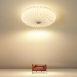 Living Room Pleated Drum Flush Mount Ceiling Light  Image - 17