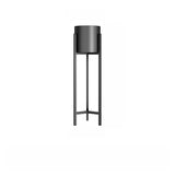 Living Room Round Metal Tripod Pot Plant Stand Gold Image - 29