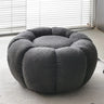 Living Room Round Pumpkin Tech Cloth Medium Ottoman Image - 13