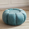 Living Room Round Pumpkin Tech Cloth Medium Ottoman Image - 17