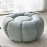 Living Room Round Pumpkin Tech Cloth Medium Ottoman Image - 19