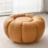 Living Room Round Pumpkin Tech Cloth Medium Ottoman Image - 20