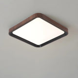 Living Room Simple Rectangular LED Flush Mount Light Image - 13
