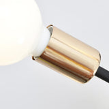 Living Room Sputnik Gold Semi-Flush Mount Lamp 6-Light Image - 21