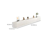 Living Room White Wooden Rectangular Drawers TV Stand Image - 26